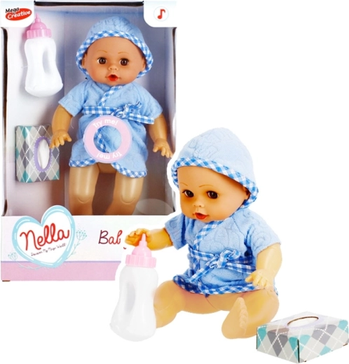 Baby Nella Doll in a Bathrobe