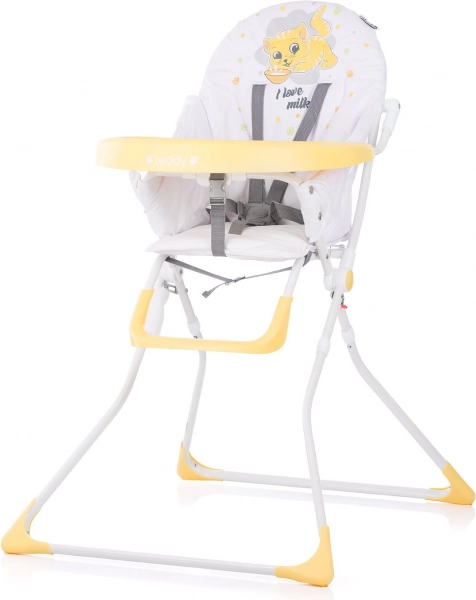 Детски стол за хранене Teddy от Chipolino – Banana