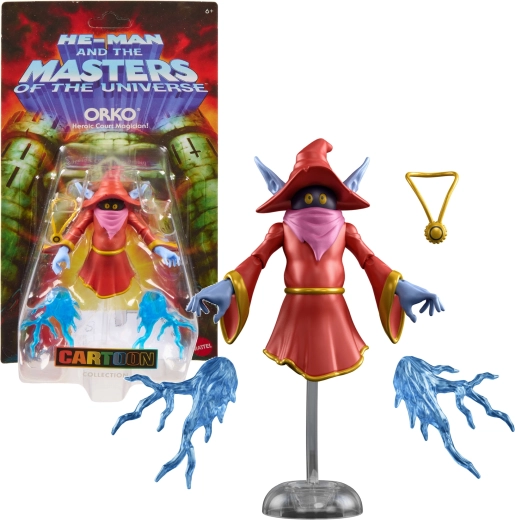 Mattel Masters of the Universe Origins фигурка Orko 14 см с аксесоари