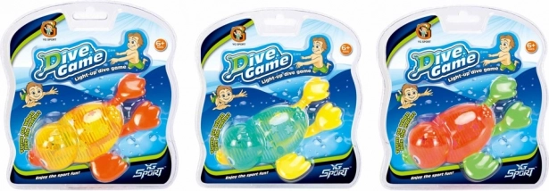 Гмуркаща се патка със светлина за вода