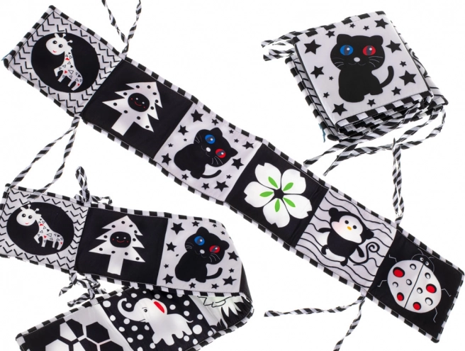 Контрастна сензомоторна книжка за деца