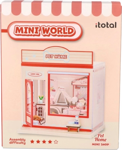 i-Total Mini World DIY miniature pet shop