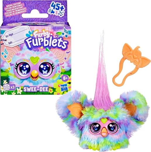 Hasbro Furby Furblets Swee-Dee интерактивна плюшена играчка 5 см