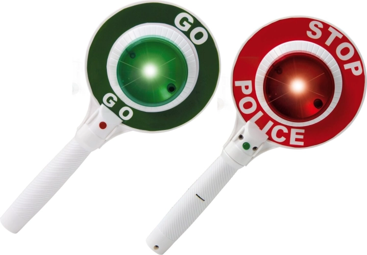Jamara полицейска сигнална палка stop/go със светлина - 1 брой