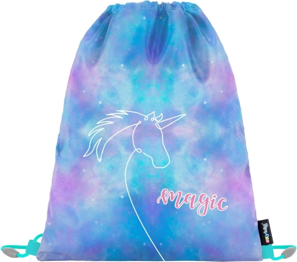 Торбичка за спортни обувки Unicorn – лека училищна торба за пантофи
