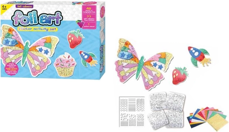 DIY Creative Set for Making Holographic Stickers
