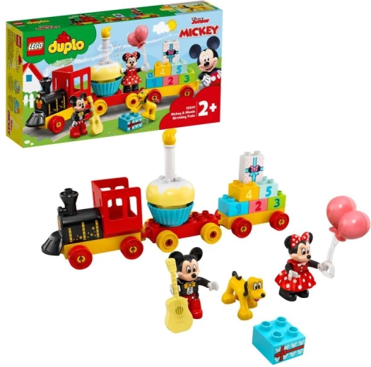 LEGO DUPLO Disney рожденденски влак с Мики, Мини и Плуто