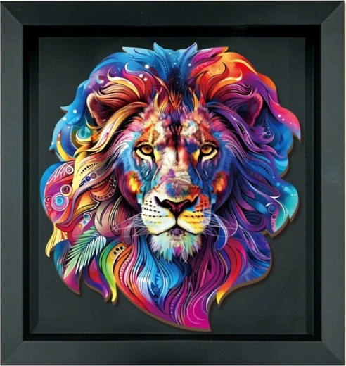 2Kids Toys wooden lion puzzle