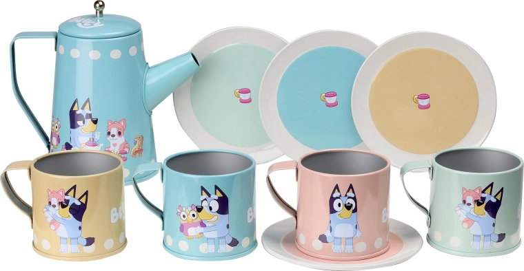 Детски чаен сервиз Bluey – 10 части