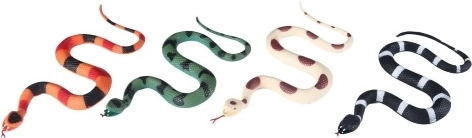 Rubber Snake – Realistic Plastic Toy for Kids
