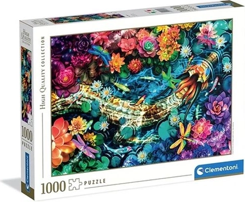 Clementoni puzzle 1000 pieces Koi River High Quality Collection