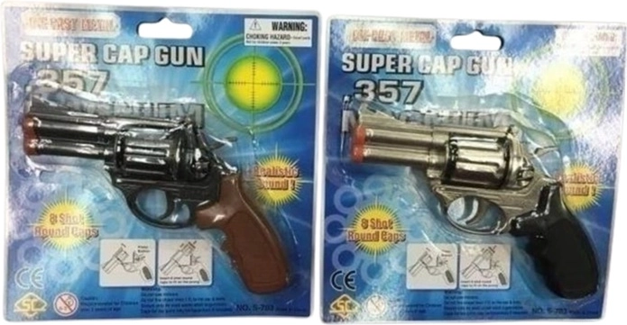 Metal cap gun