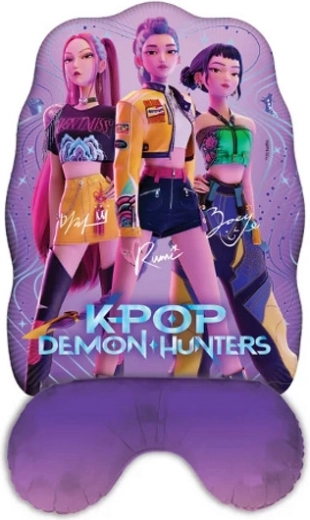 Фолиен стоящ балон K-POP Demon Hunters