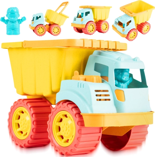 Plastic tipping dump truck toy – dump truck