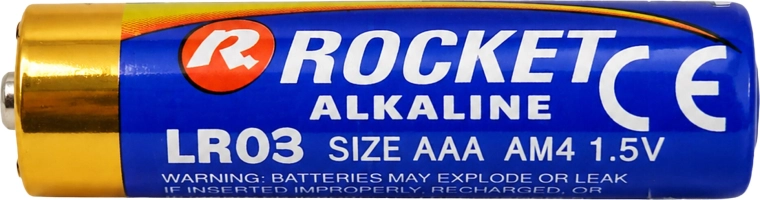 Алкални батерии Rocket AAA (LR03) 1,5 V – опаковка 300 бр. (30×10 бр.)