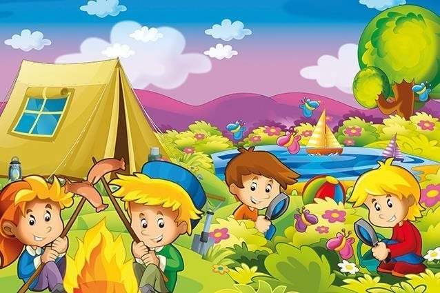 Wooden Puzzle Curious Campers 25 Pieces ART PUZZLE