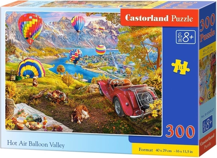 Castorland puzzle Hot Air Balloon Valley 300 pieces