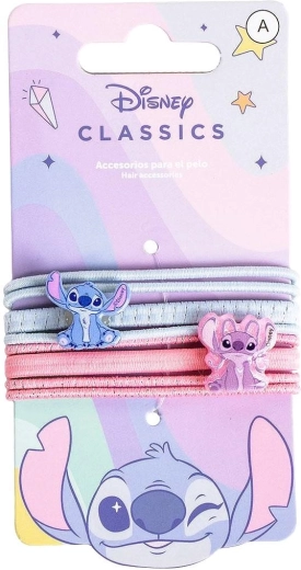 Комплект ластици за коса Disney Lilo & Stitch (Stitch) – 8 бр.