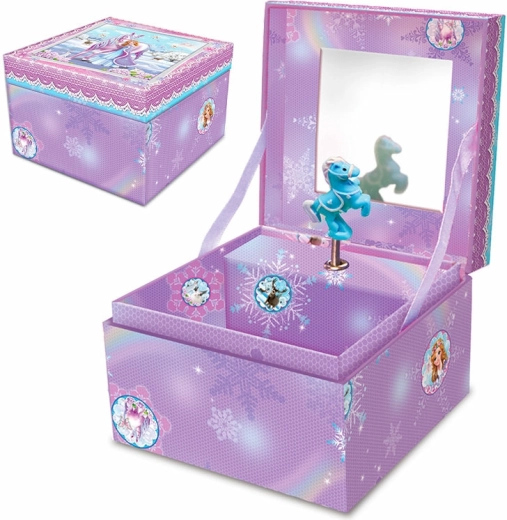 Music jewelry box horse for girls