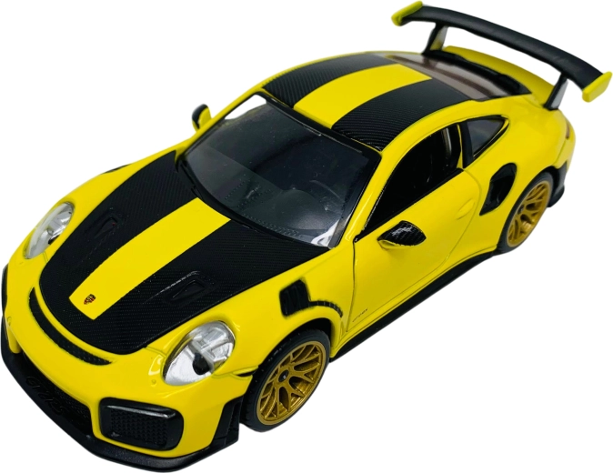 Die-cast car model 1:32 Porsche 911 GT2 RS with lights and sounds