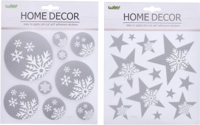 Декорация за стена или прозорец – Коледни мотиви 22,9x18,5 см