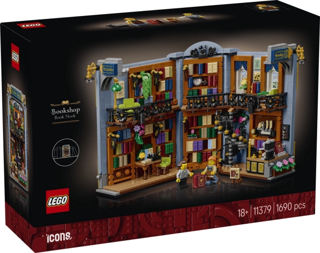 LEGO Icons Book nook: bookstore