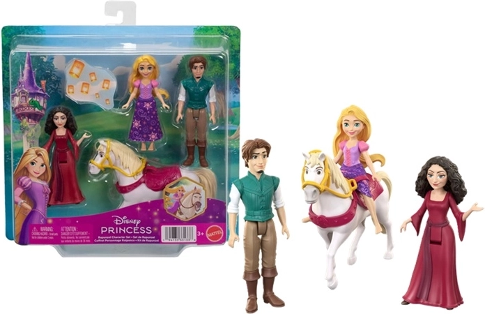 Disney Princess Tangled Set of 4 Mini Dolls
