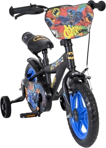 12" Batman Kids' Bike with Training Wheels and Water Bottle