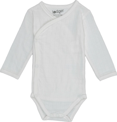 Lodger hydrophilic long-sleeve bodysuit solid cloud dancer 56