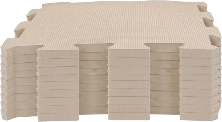 NIDO NIDO пяна подложка за игра тип пъзел sandstone (9 части)
