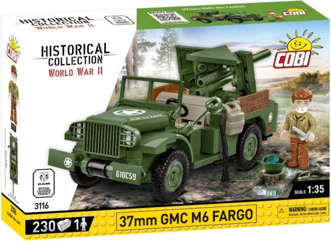Кубчест модел 37 mm GMC M6 Fargo