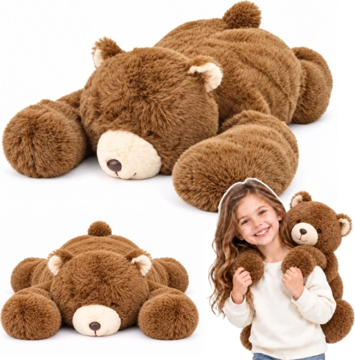 Brown Plush Teddy Bear with Long Paws 60 cm