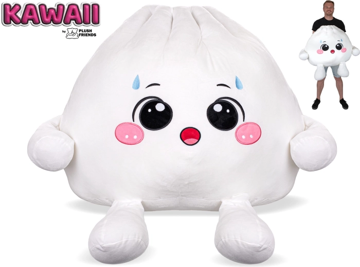 Plush Friends Kawaii изумен плюшен Bao кнедличек 60 см