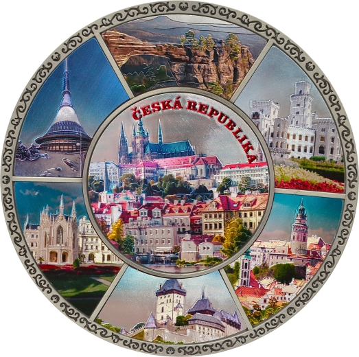 Decorative Plate Czech Republic Sparkys