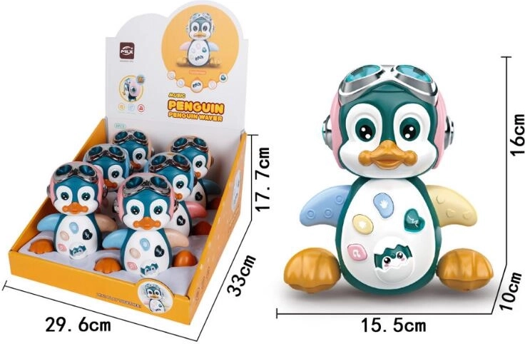 Playing Penguin with Light and Sound