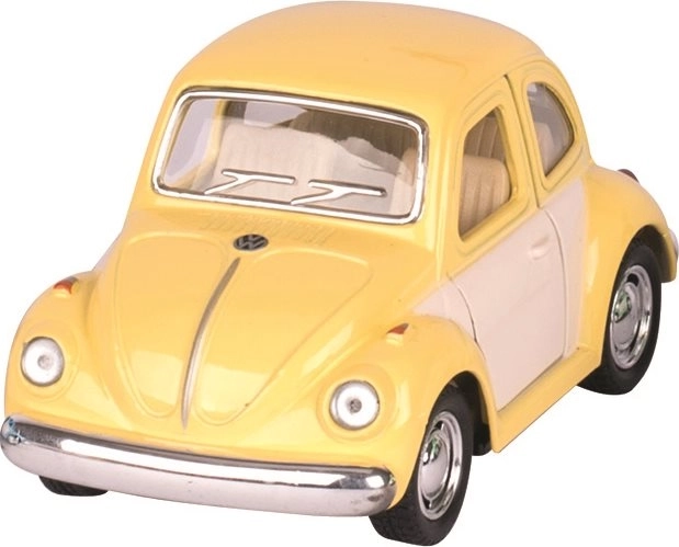 GOKI VOLKSWAGEN Beetle 1967 – die-cast pull-back model, green