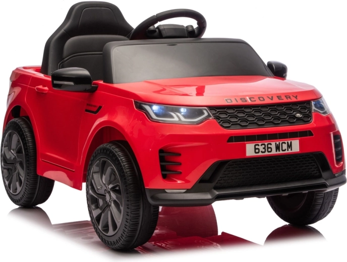 Детска електрическа количка LAND ROVER Discovery, червена
