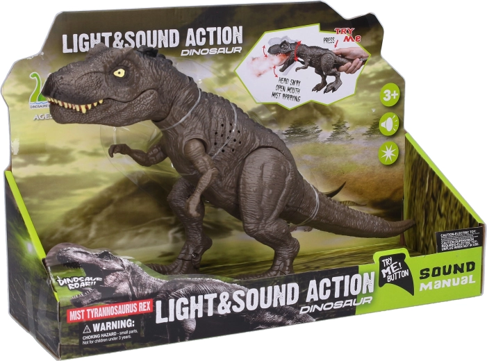 Smoking dinosaur with effects 34 cm