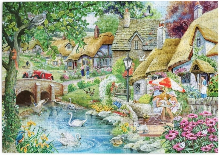House of Puzzles Morning Coffee puzzle, 1000 pieces