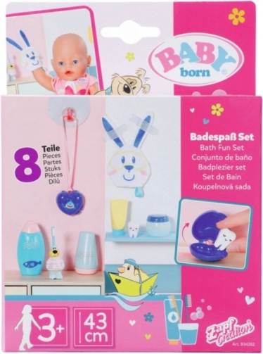 BABY born комплект за къпане и зъбна хигиена за кукли