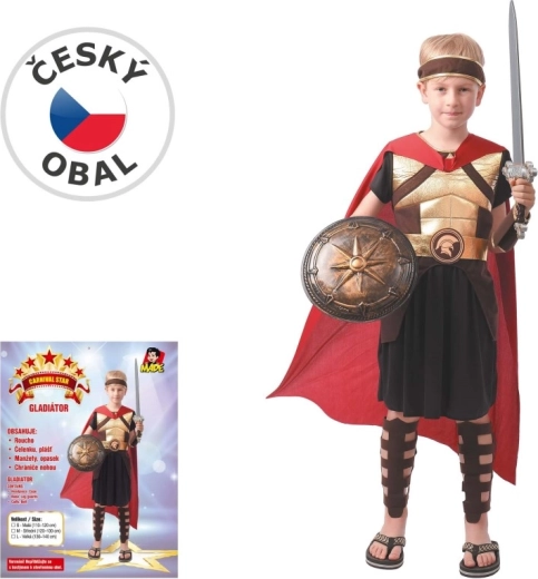Children’s carnival costume Gladiator 110–120 cm