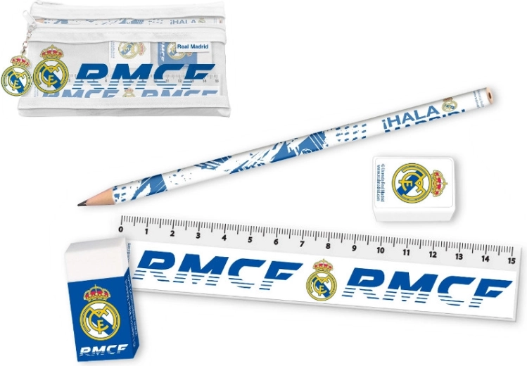 Писателски комплект в калъф Real Madrid (5 части)