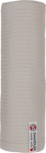 Lodger cloth diaper Swaddler seersucker 120 × 120 cm steel