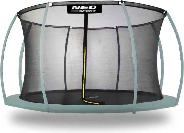 Neo-Sport вътрешна предпазна мрежа за батут 366–374 см (12 ft), 8 стълба