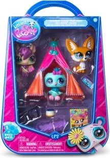 Littlest Pet Shop серия 5 – комплект „Пижамено парти“