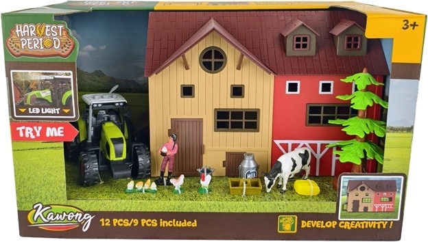 Farm Set with Tractor with Lights and Sound