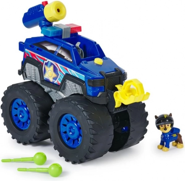 PAW PATROL спасителен чудовищен камион Chase с лебедка, светлини и звуци