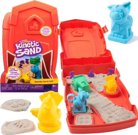 Kinetic Sand Sand Farm – First Farm Play Set