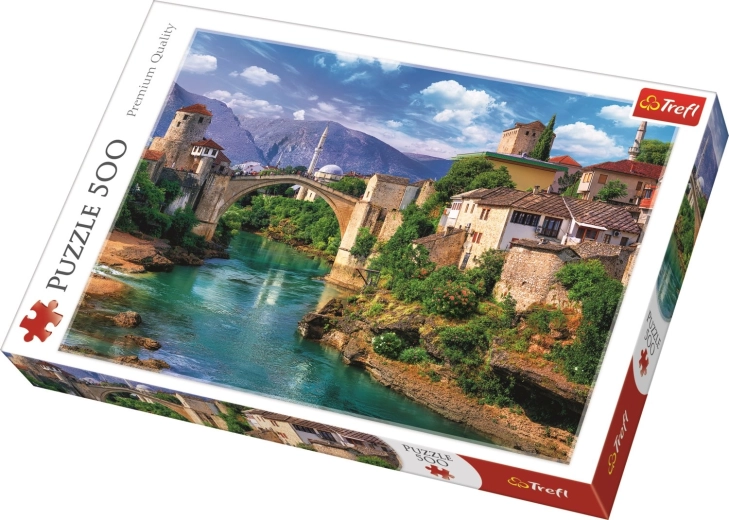 Trefl 500-piece Puzzle – Old Bridge in Mostar, Bosnia and Herzegovina