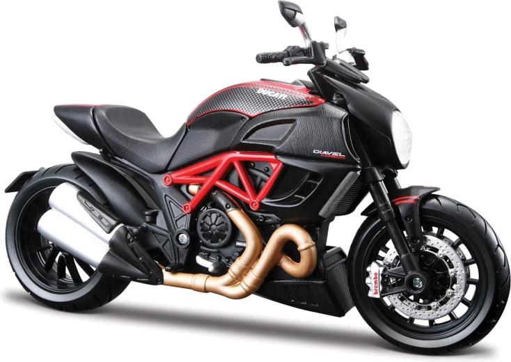 Maisto Ducati Diavel Carbon мотоциклет за сглобяване 1:12